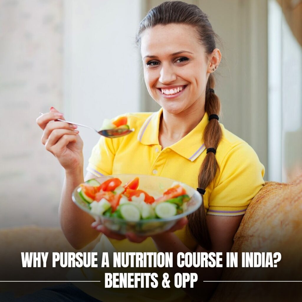 Pursuing a nutrition course